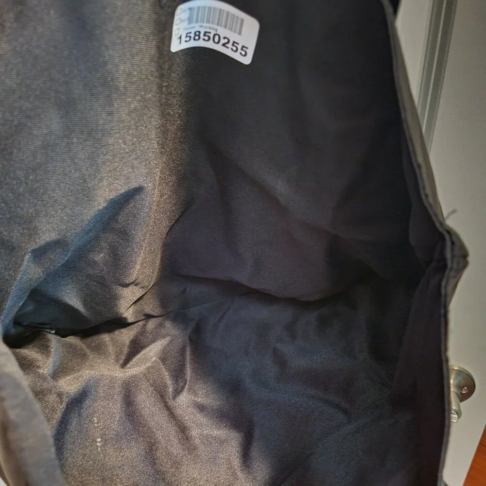 NWOT Givenchy Parfums Tote Bag/Purse Black Nylon Purse With Gold Hardware - Picture 9 of 13